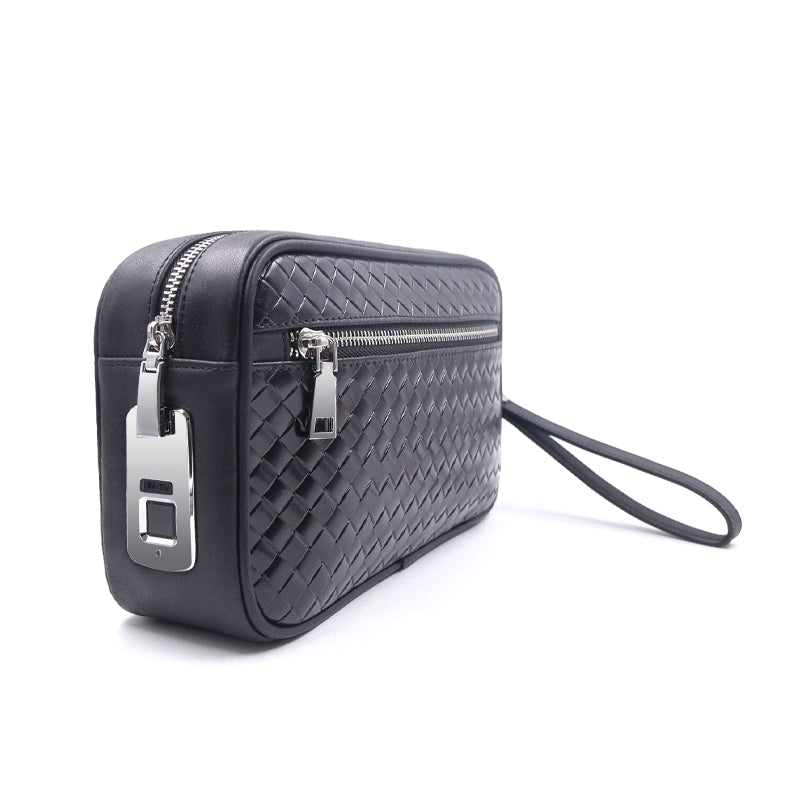 High-end crossbody chest bag with fingerprint lock