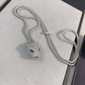 White leopard necklace