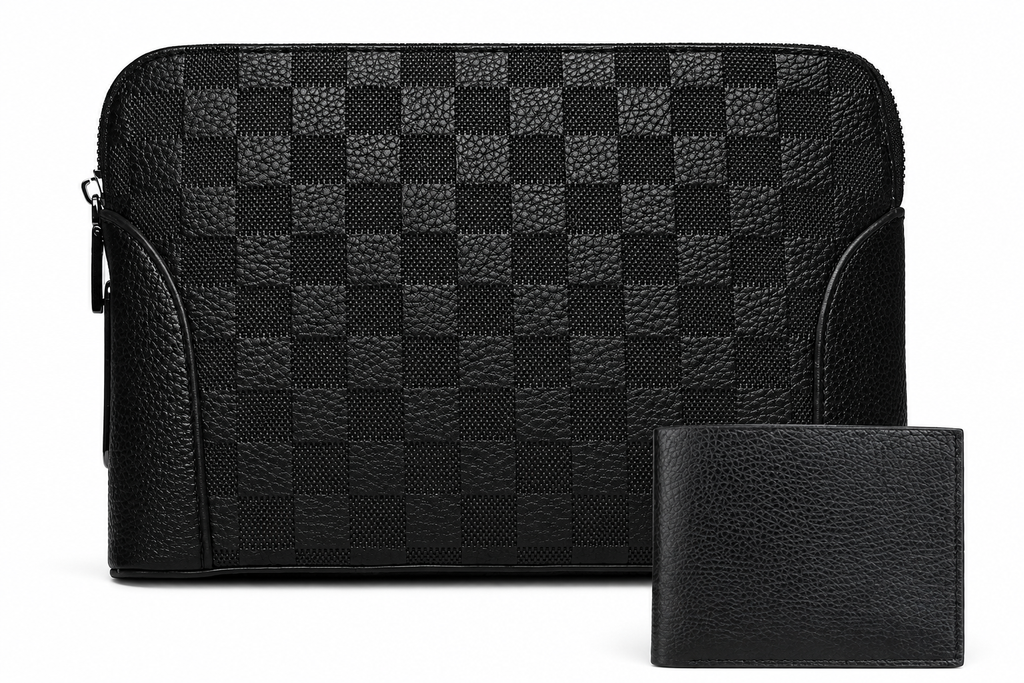 Check-pattern fingerprint-lock clutch