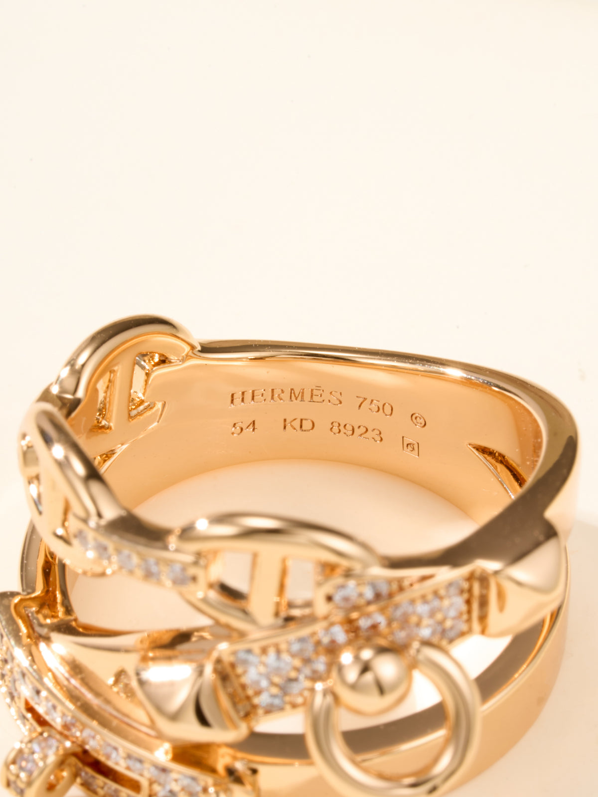 French Minimalist Three-Link Ring