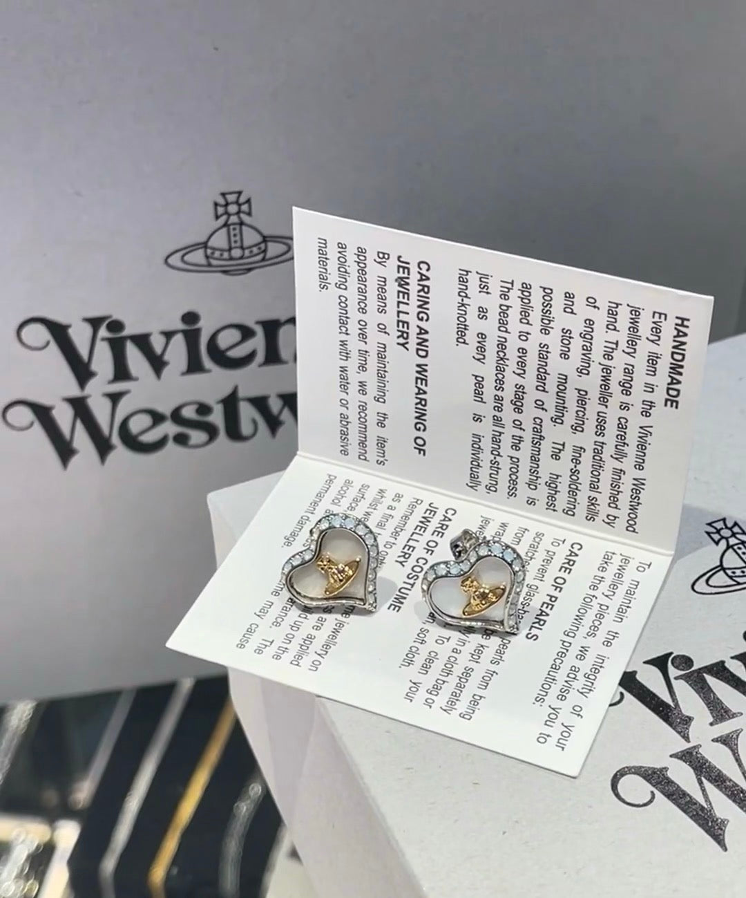 Vivienne Heart Earrings