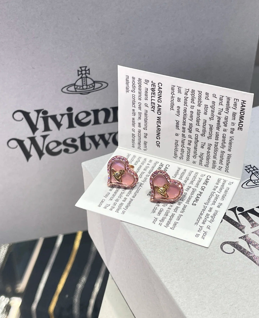 Vivienne Heart Earrings