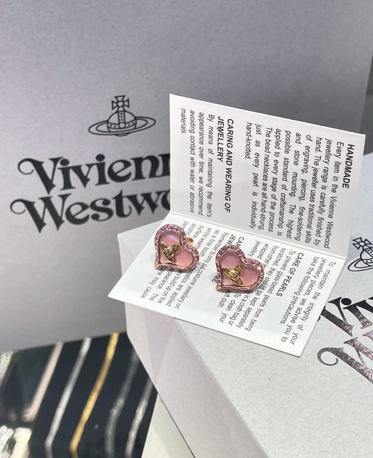 Vivienne Heart Earrings