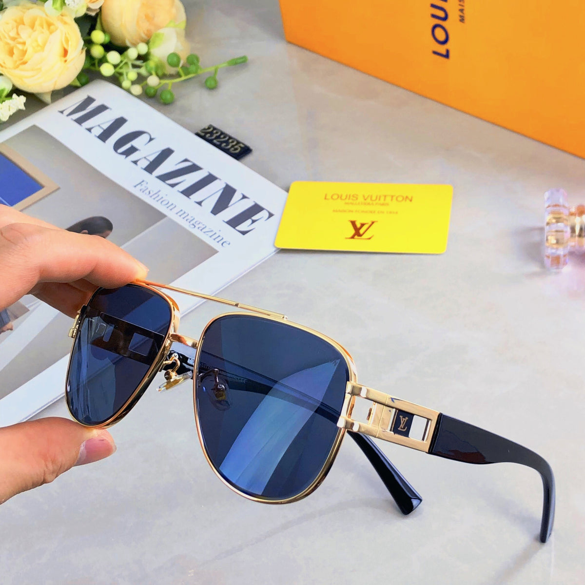 Business retro sunglasses