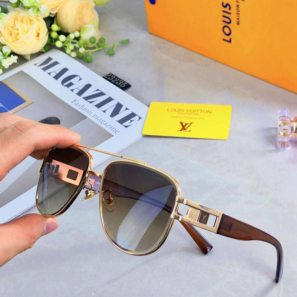 Business retro sunglasses