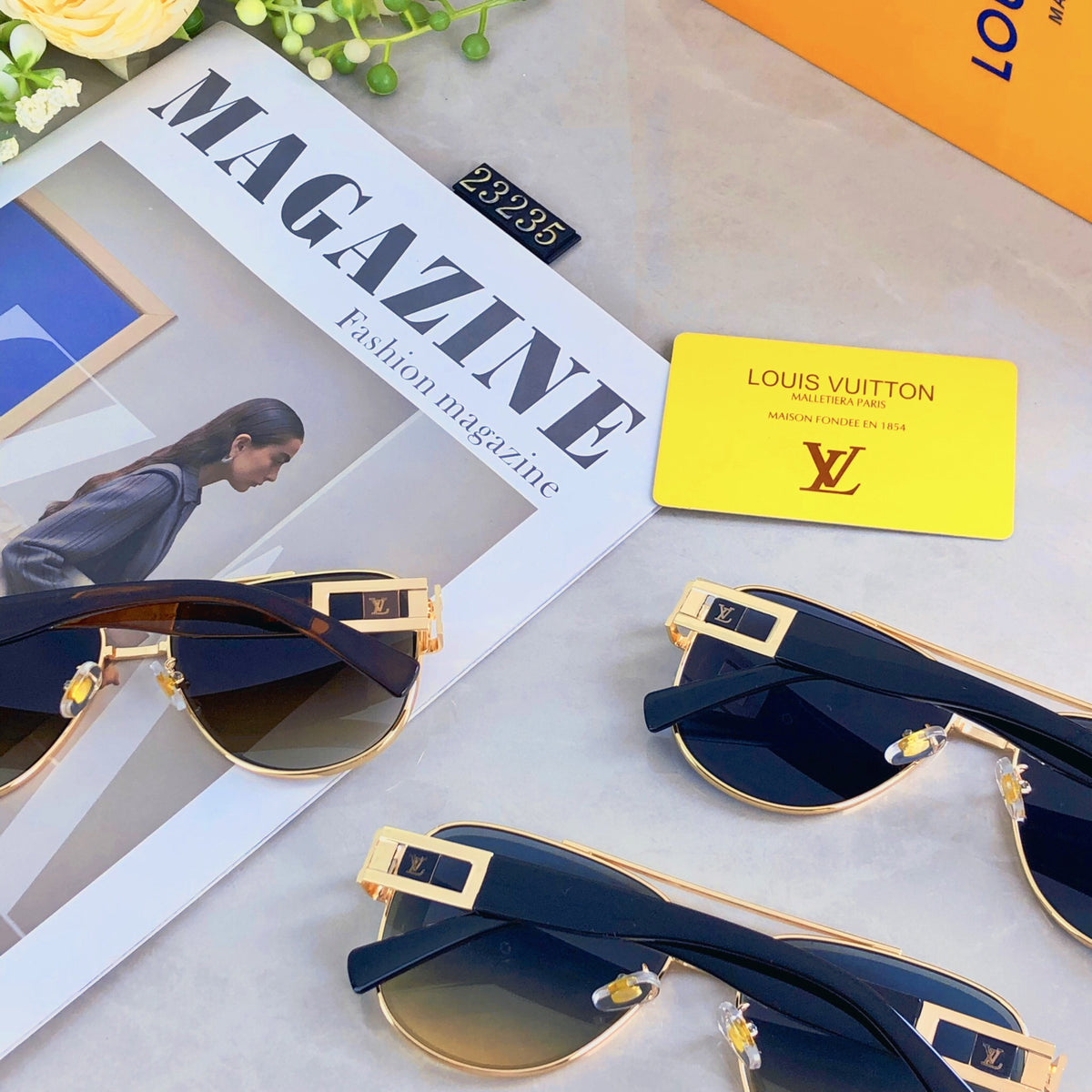 Business retro sunglasses