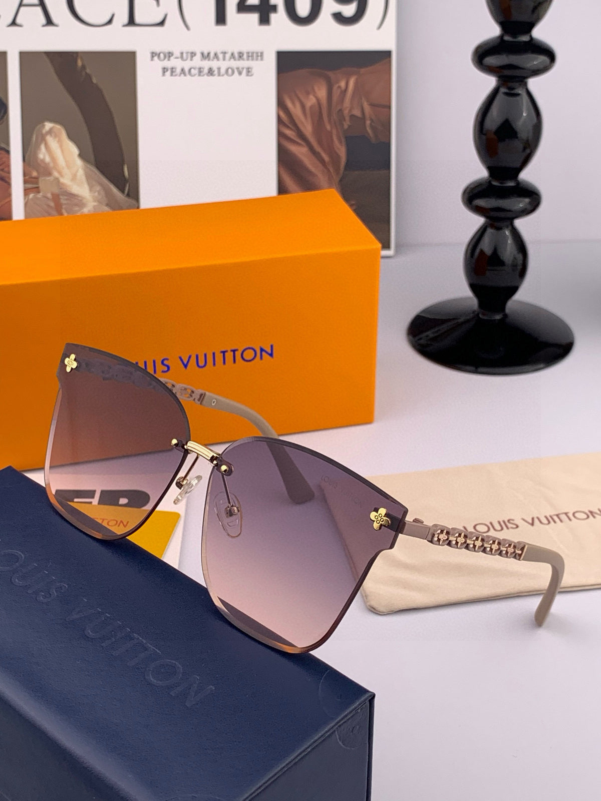 large frame classic sunglasses