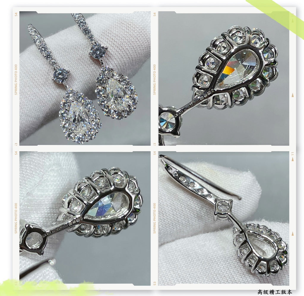 Graff teardrop earrings