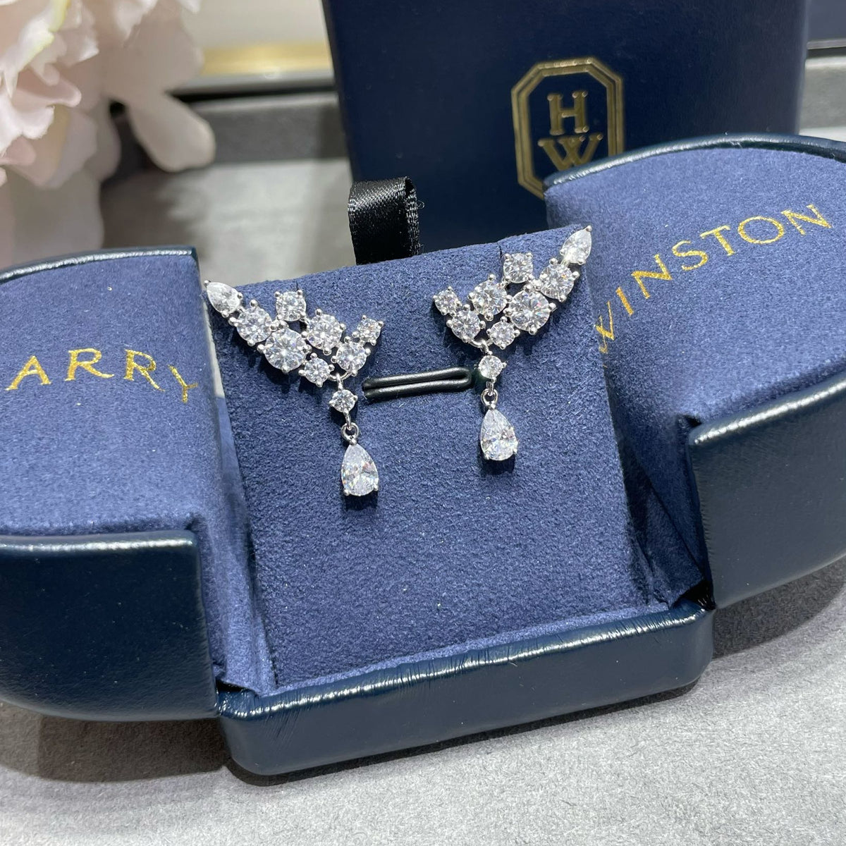 Angel wing earrings