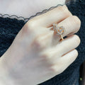 blooming rose ring