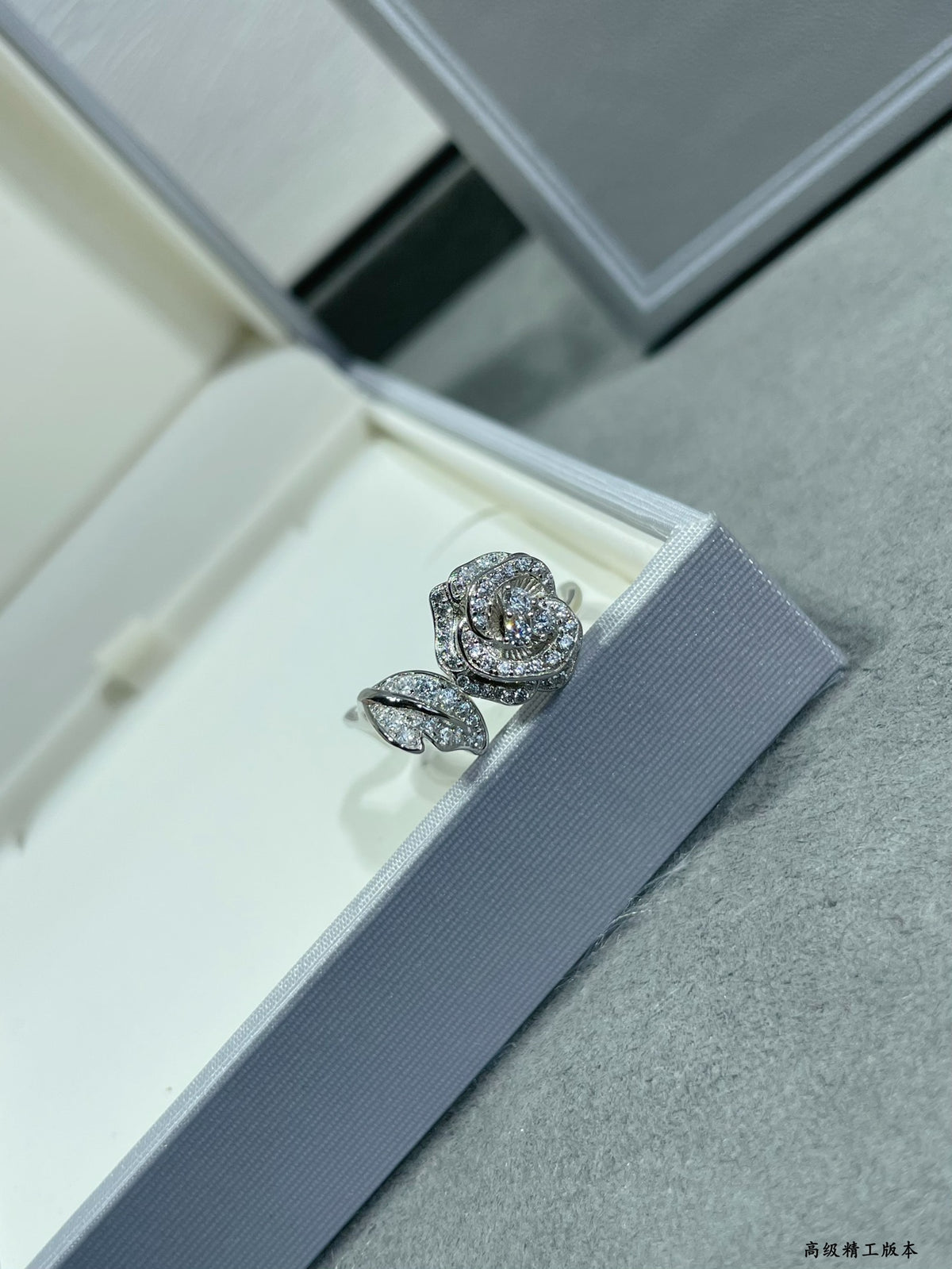 blooming rose ring