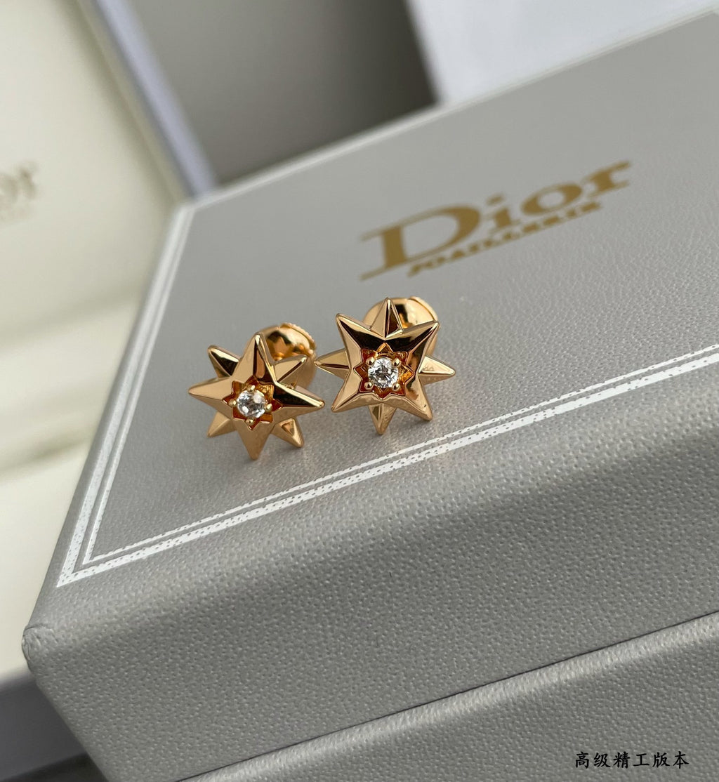 Octagonal earrings