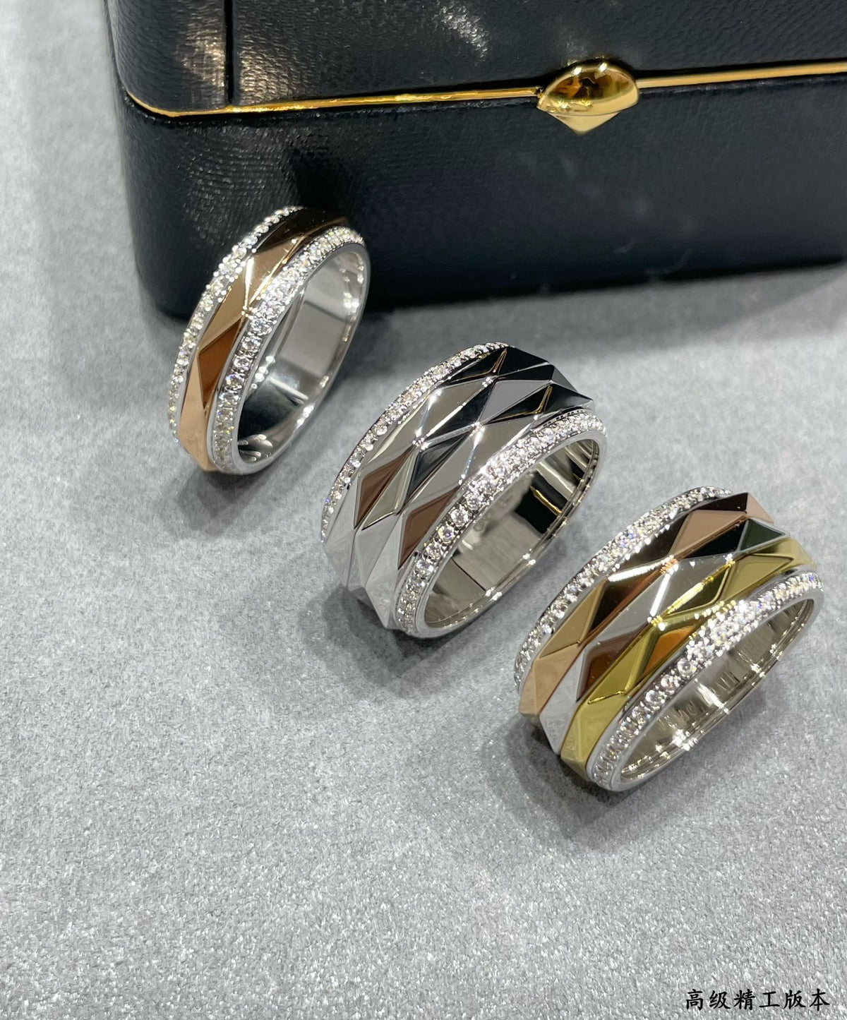 Extra wide angular ring
