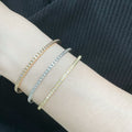 Full diamond ice cube bracelet