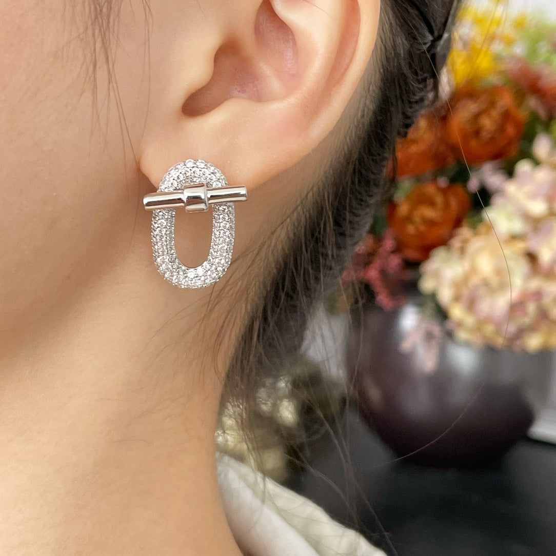 Oval OT earrings
