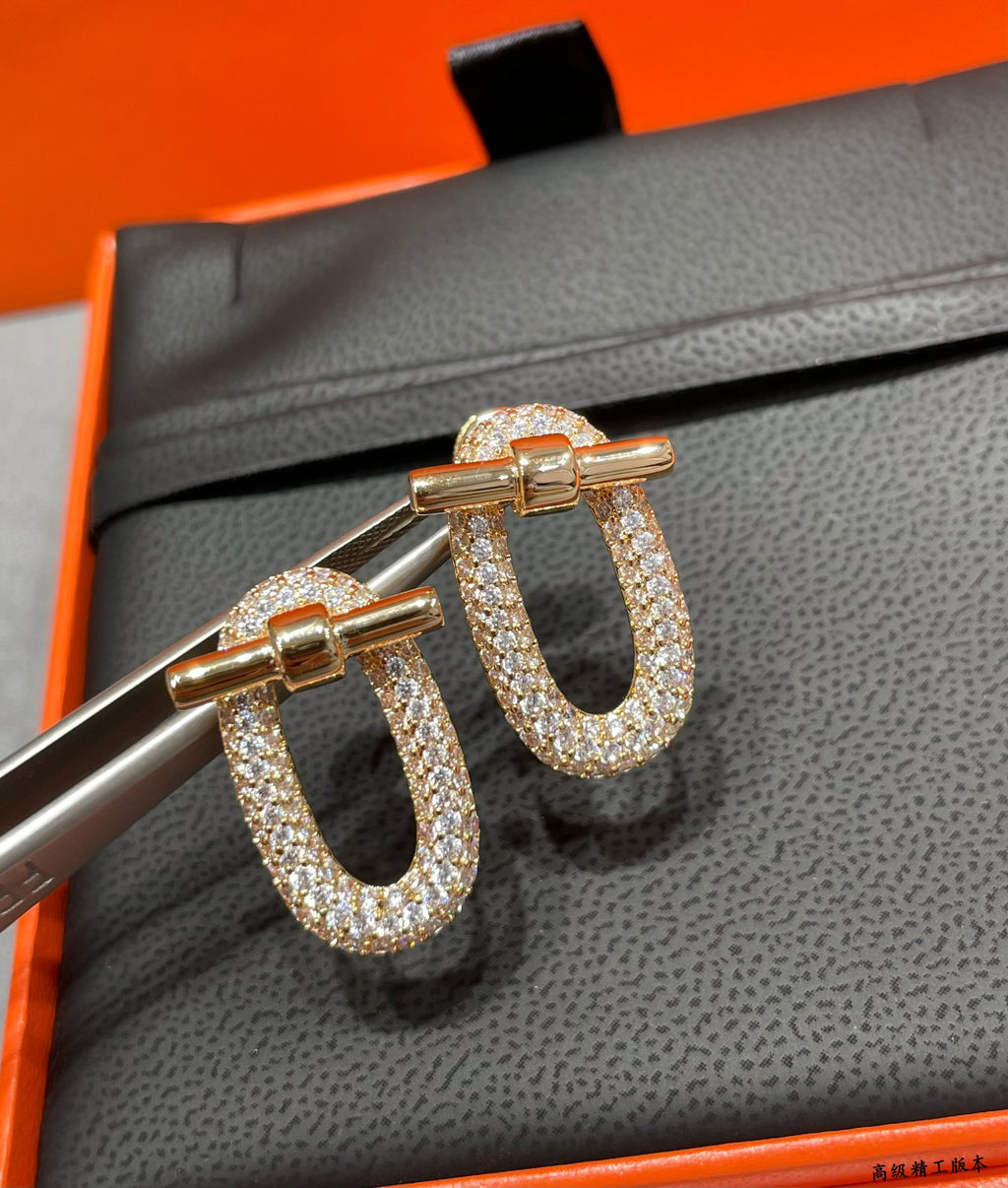 Oval OT earrings