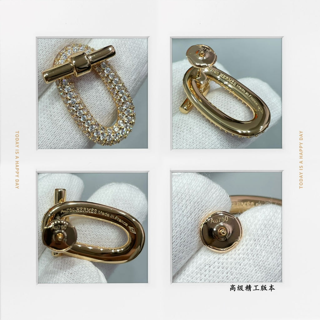 Oval OT earrings