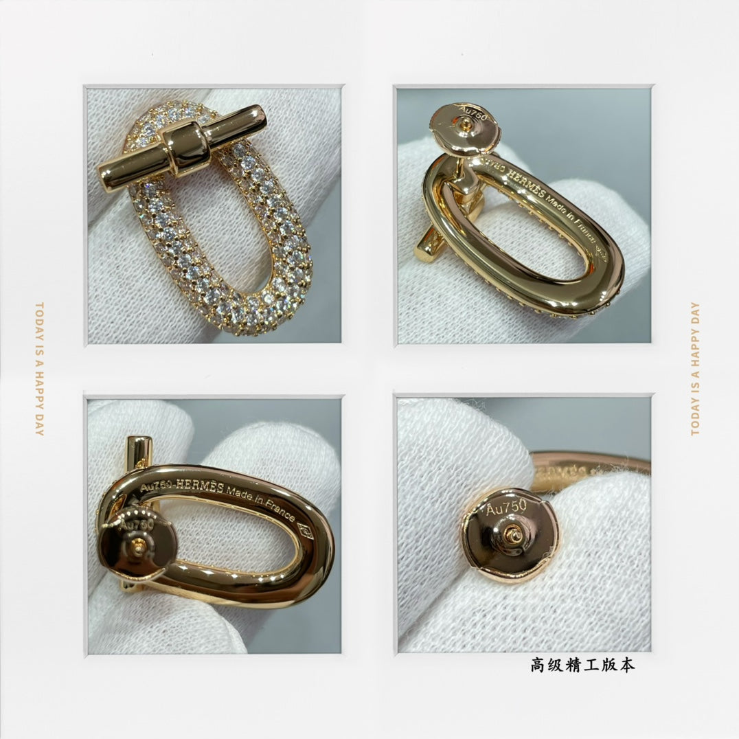 Oval OT earrings