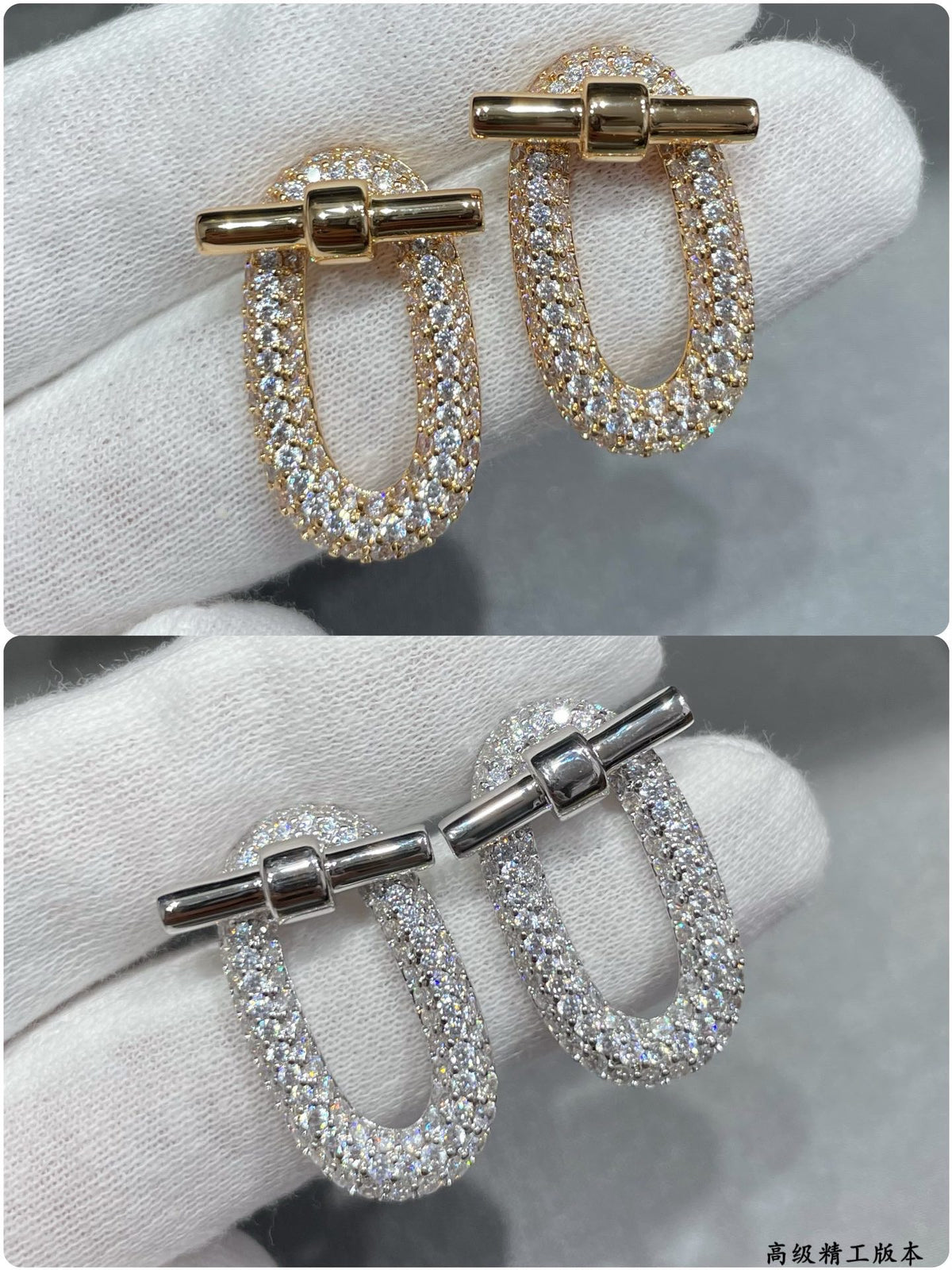 Oval OT earrings