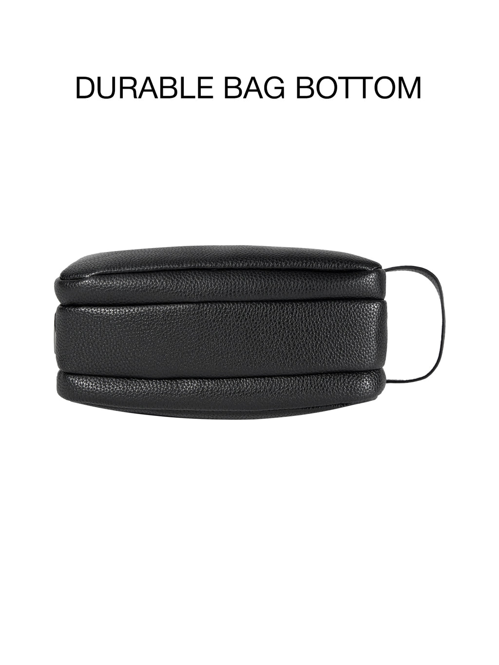 Men's Triple-Zipper Handbag with Fingerprint Lock