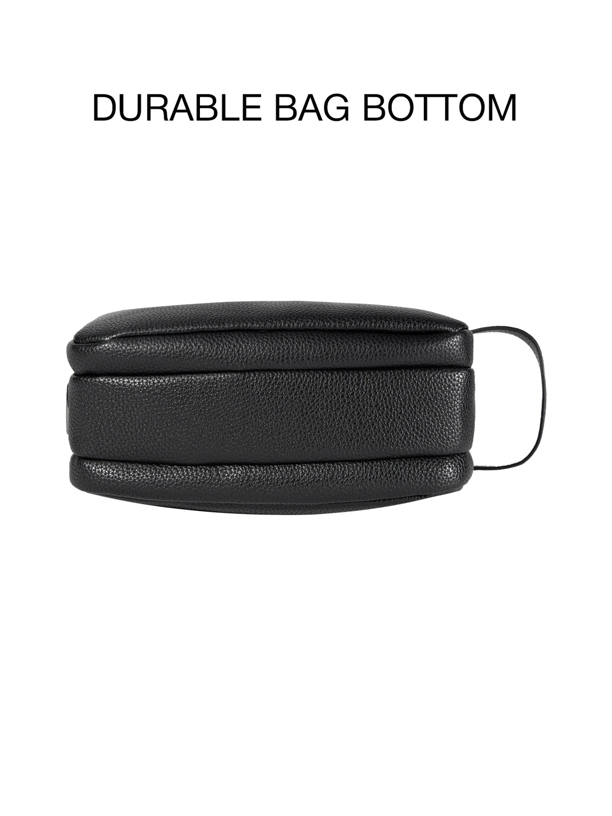 Men's Triple-Zipper Handbag with Fingerprint Lock