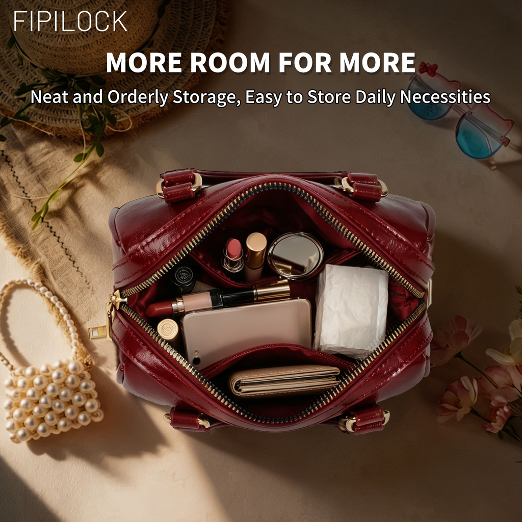 Women's Anti-Theft Fingerprint-Unlock Handbag