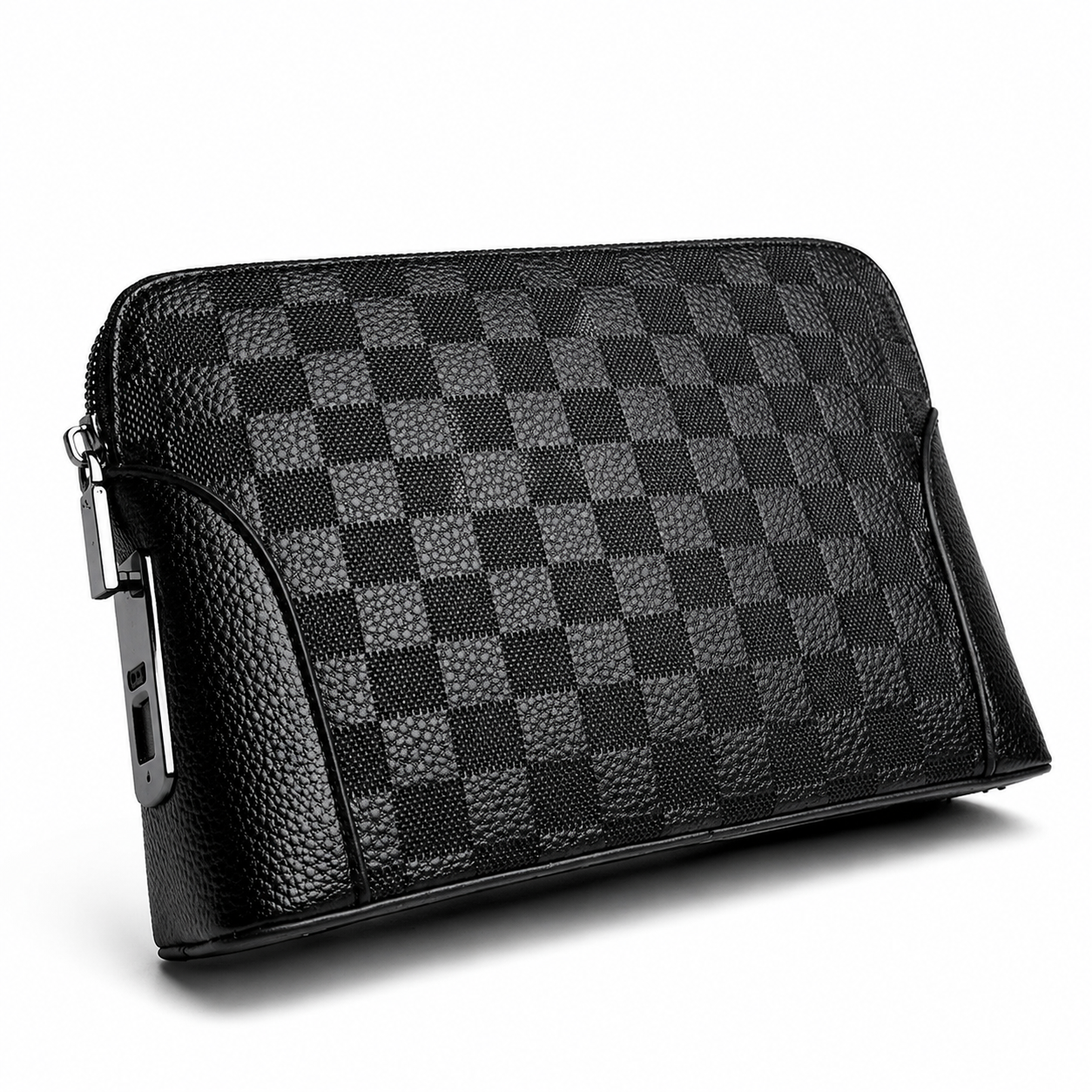 Check-pattern fingerprint-lock clutch