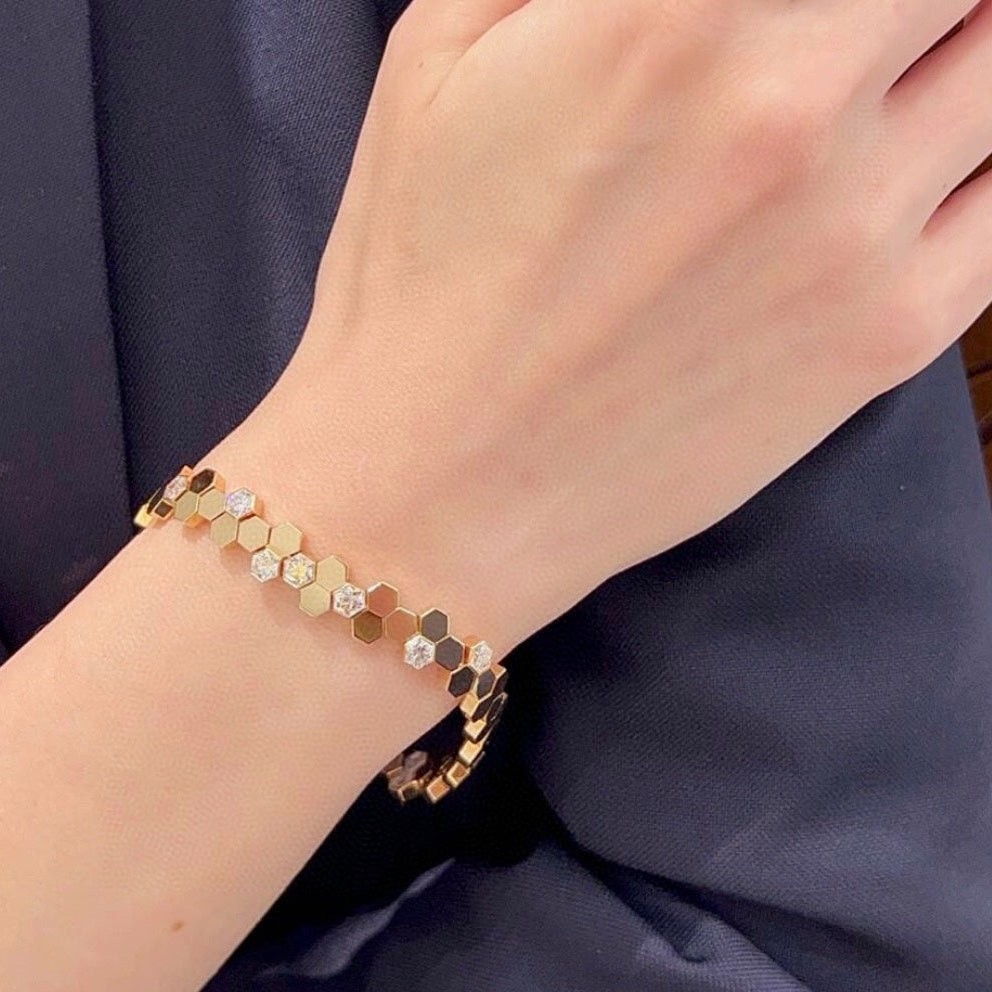 Hexagon bracelet