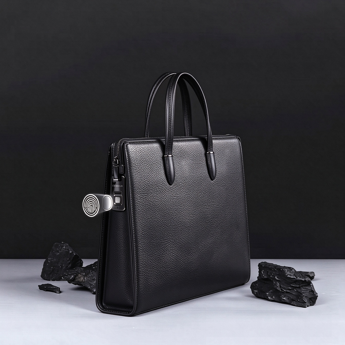 Business Briefcase with Fingerprint Lock