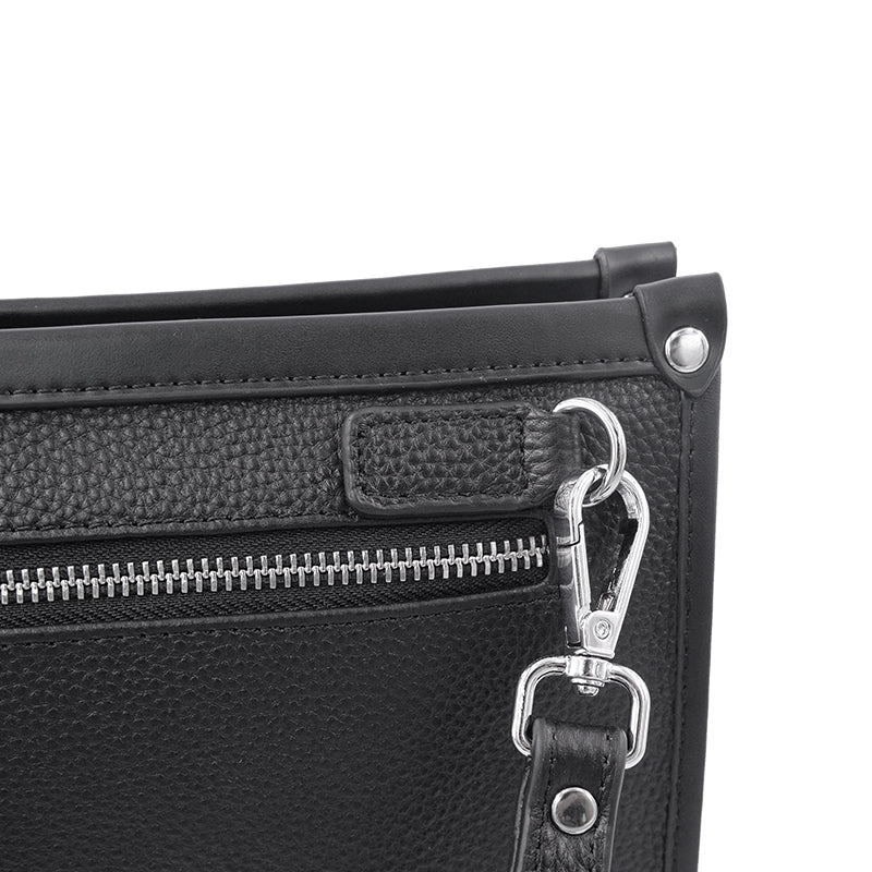 Business-casual bag with fingerprint unlock