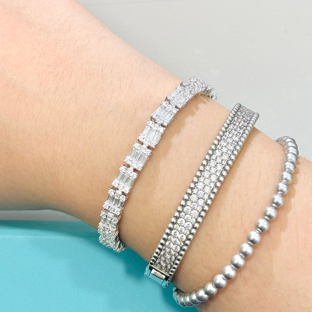 White bracelet