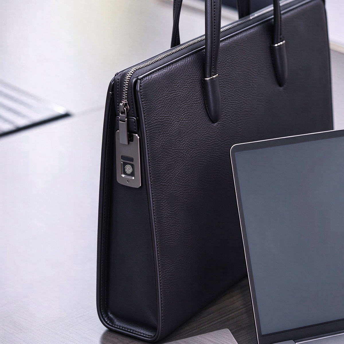Business Briefcase with Fingerprint Lock