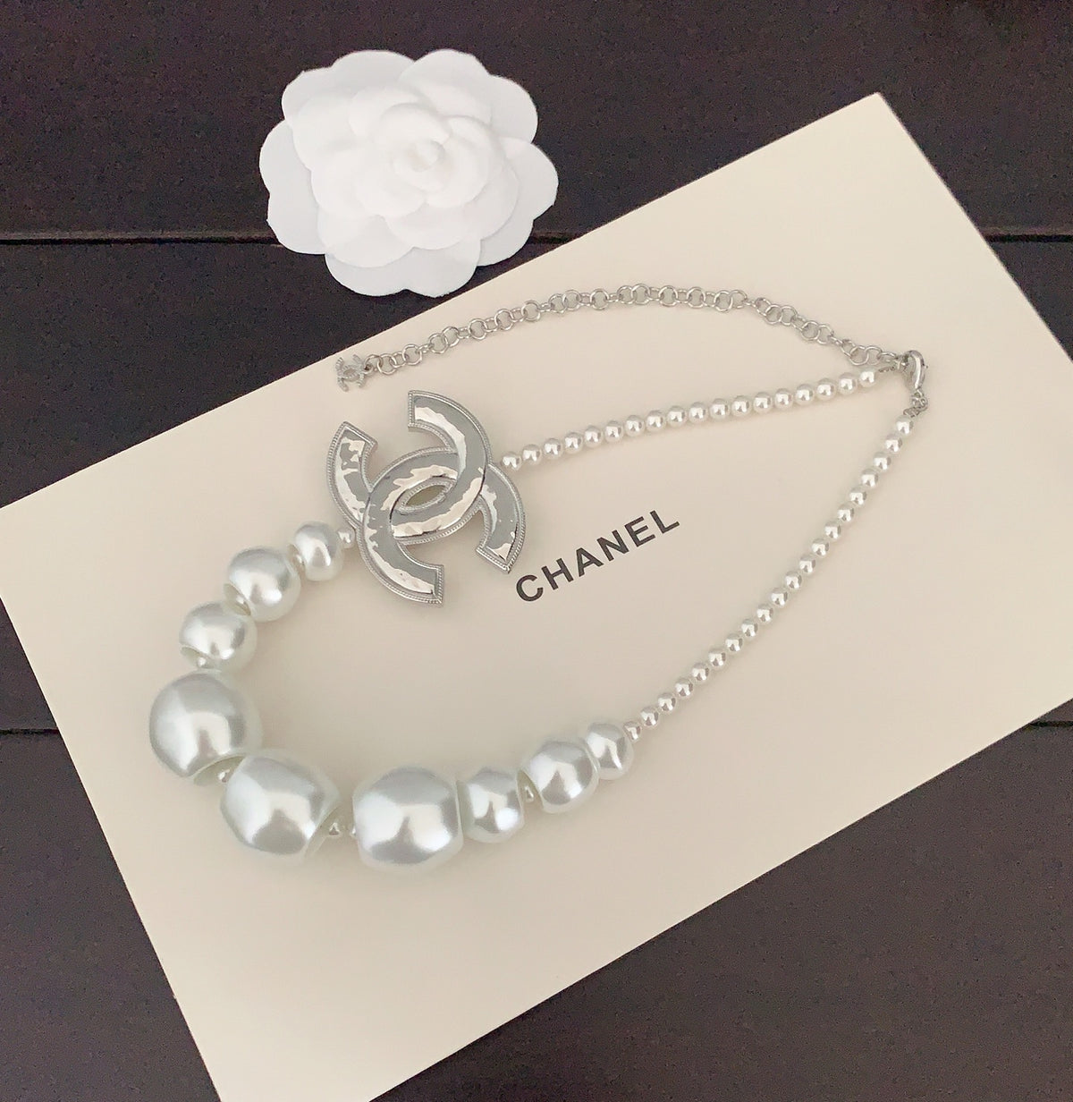Double C necklace