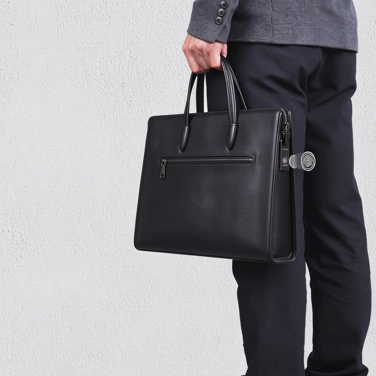 Business Briefcase with Fingerprint Lock