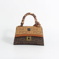 Anti-theft handbag with fingerprint lock for women