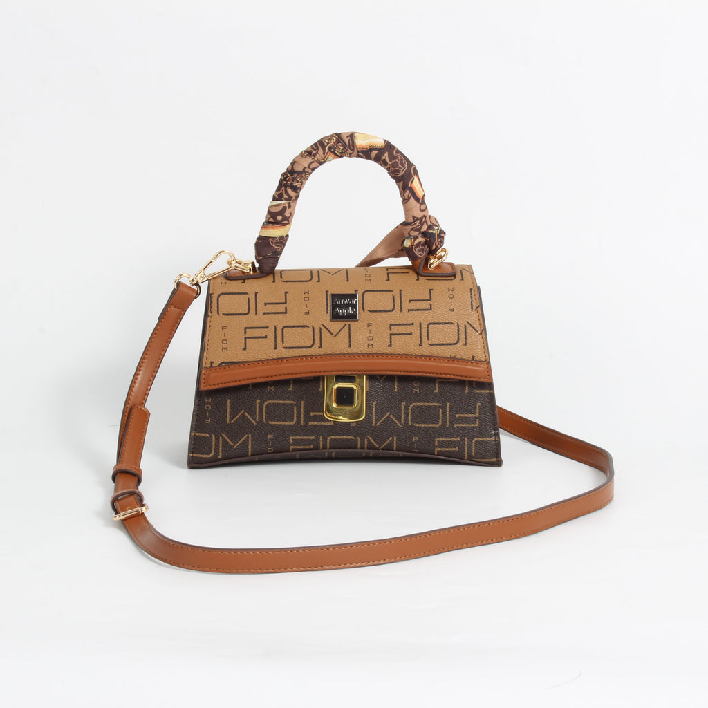 Anti-theft handbag with fingerprint lock for women