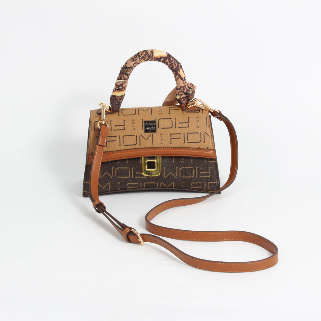 Anti-theft handbag with fingerprint lock for women