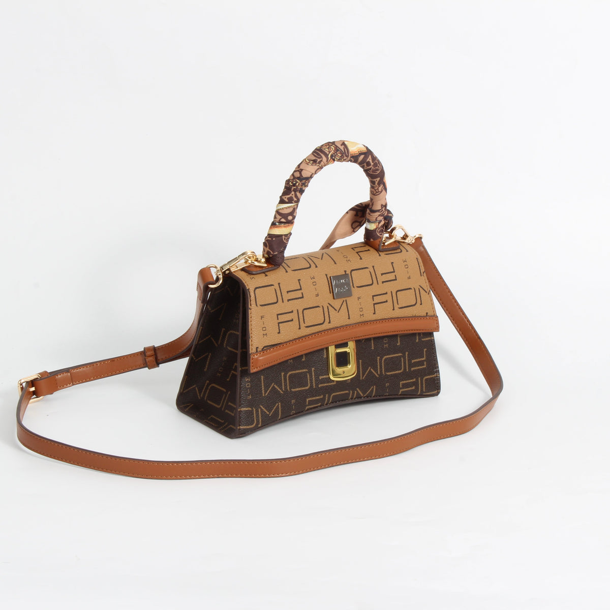 Anti-theft handbag with fingerprint lock for women