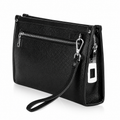 High-end genuine leather fingerprint lock anti-theft handbag